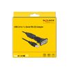 Delock Adapter USB 2.0 Typ-A > 1 x Seriell DB9 RS-232