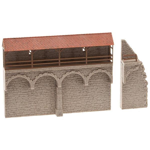 Faller Building Kit H0 Old Town Wall 43 Parts