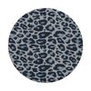 Dark Gray Leopard Cheetah Animal Print PopSockets Swappable PopGrip