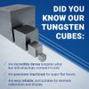 Tungsten Engraved Cube - 0.5" (D)