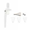 Genius® Cockspur Window Handle 9mm to 21mm White - Left Hand
