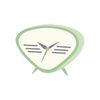 CafePress Retro Clock Sticker Oval Car Bumper Sticker
