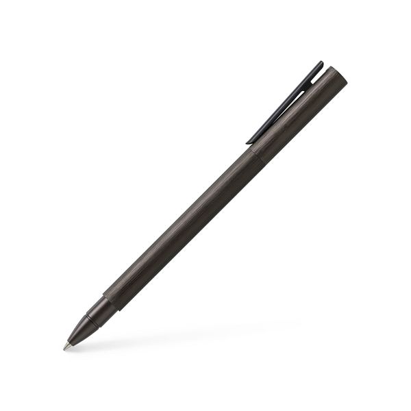 Faber-Castell Neo Slim Aluminium Rollerball Pen - Gun Metal,Black