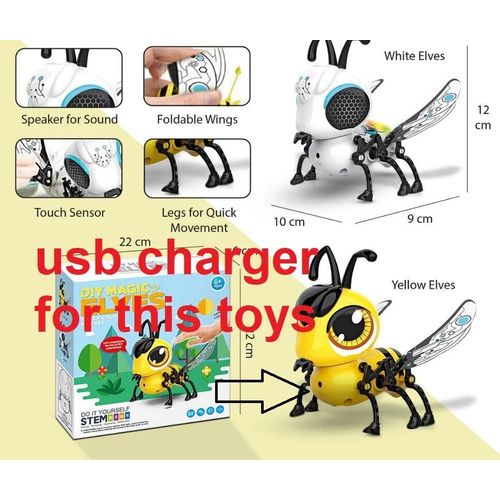 USB Charger for Buddy N Buddies STEM Toy DIY Magic Elves