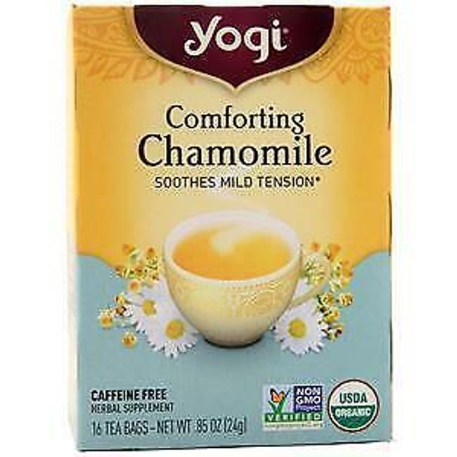 Yogi Comforting Chamomile Caffeine Free 16 pckts