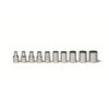 Wright Tool 6 Point Socket Set 10 Piece 1/4" Drive SAE 200