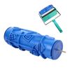 5inch DIY Patterned Paint Roller Decorative Rubber Roller Decorative Art Roller Texture Roller, Soft Embossing Texture Rubber Roller (ZZ0079 Line)