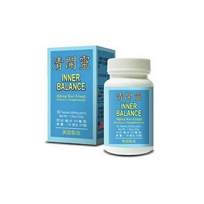 Inner Balance - Qing Kai Ling - Herbal Supplement for Well Being - Made in USA