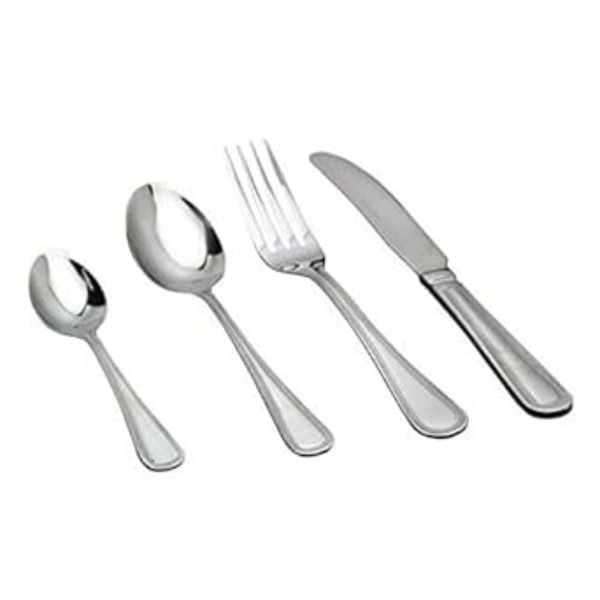 Genware NEV-TS-BD Table Spoon Bead Pattern (Pack of 12)