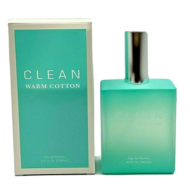 Clean Warm Cotton By Clean 3.4oz/100ml Edp Spray For Women New In Open Box