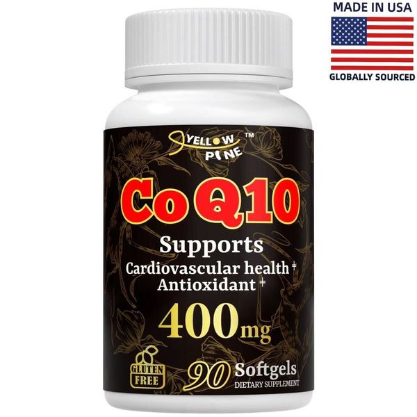 CoQ10 400 mg , 3x Better Absorption , 90 Softgels