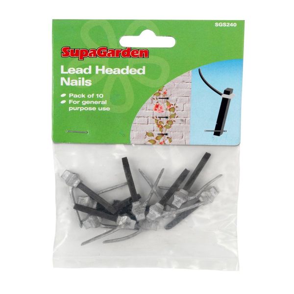 SupaGarden Lead Headed Nails 12Pcs