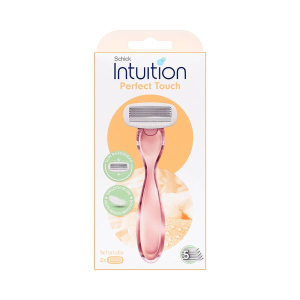 [Y-Zone, Armpit] Chic Intuition 5-blade hair removal machine (1 handle + 2 blades)