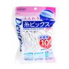 Dent Fine Thread Picks Fluffy Value Pack of 101 (Includes Mobile Case) x 3 Pieces