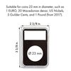 Lighthouse - QUICKSLAB Rectangular Coin Capsules with Precise Fit Foam Insert for 23 mm Coins