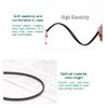 2 Pcs Hair Band, Plastic Easy Headbands, Headbands with Teeth Thin, DIY Headbands, 6mm Width Smooth Headbands