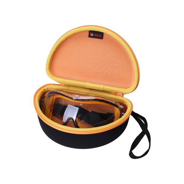 XANAD Case for DeWalt GOGGLE DPG82-11D / DEWALT DPG82-11 / DPG82-11CTR Concealer Clear Goggle (Yellow Lining)