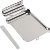 Stainless Steel Pill Counting Tray and Spatula