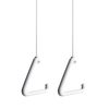 sleeklight Pull Cord String and Functional Handle for Bathroom Light or Ceiling Switch. Designed to Help those with Arthritis or Sight issues.