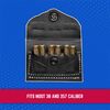 DeSantis 2X2X2 A08 Shell Holder Ambidexterous .38 .357 Caliber Leather