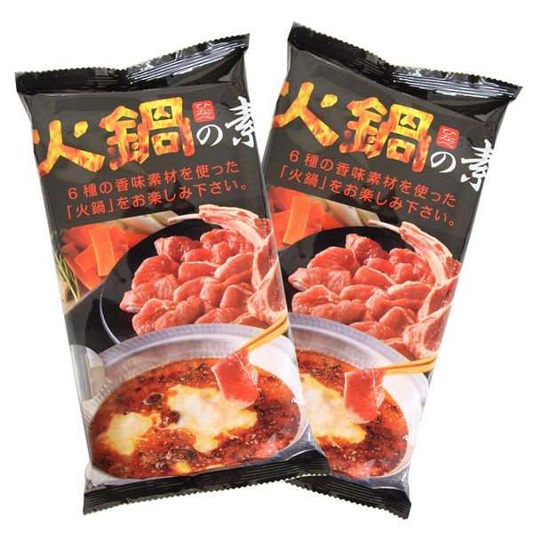 Gourmet Sommelier Nabe no Elements, Sichuan Cuisine, Maren Hot Pot, 1 Bag of Approximately 2 to 3 Serves (2 Bag Set)