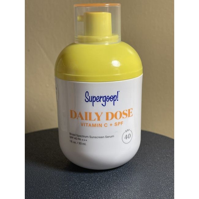 supergoop Daily Dose Vitamin C + SPF 40 Serum 1 Oz NB