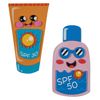 Fun Express 2 1/4" x 4" Silly Sunscreen Characters Magnet Craft Kit - Makes 12