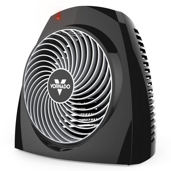 Vornado VH200 Personal Space Heater with Vortex Circulation Technology, Black...