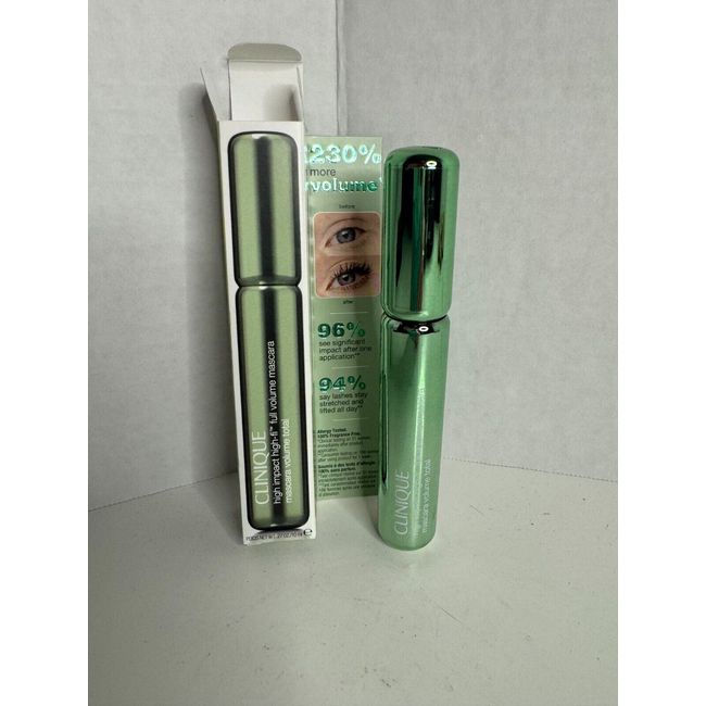 NEW❤Clinique High Impact High-Fi Full Volume Mascara 01 Intense Black FULL SIZE