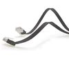 1aTTack.de 40m - White - 1 Piece - Cat.6 Ultra Flat Gigabit LAN (RJ45) Slim Micro Network Cable