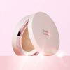 Etude Official Double Lasting Cushion Glow Neutral Beige / Cushion Foundation / Glossy Skin Finish 0.5 oz (15 g) 1.0 Pieces