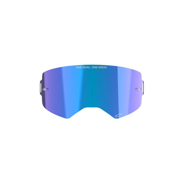 Alpinestars Supertech Goggle Replacment lens (Mirror Blue)