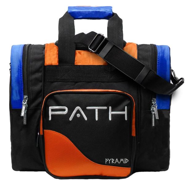 Pyramid Path Pro Deluxe Single Tote - Orange/Royal Blue