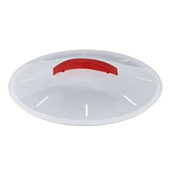 Lakeland Microwave Splatter Guard Bowl Cover 27cm – Covers Food To Keep Microwave Splatter-Free