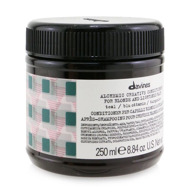 Davines Alchemic Creative Teal Turkuaz Saç Kremi 250ml 1 Paket (1 x 20 Adet)