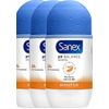 Sanex Women´s “Dermo Sensitive” Deo Roll-on for Sensitive Skin, 50 ml, Pack of 3