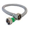 1/2 Iron Pipe Size x 1/2 Iron Pipe x 12-Inch Stainless-Stee