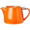 Forlife Stump Teapot 400 mL 13 Oz., Carrot