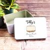 Fingerprint Designs Oil Diffuser Personalised Essential Oils Storage Tin