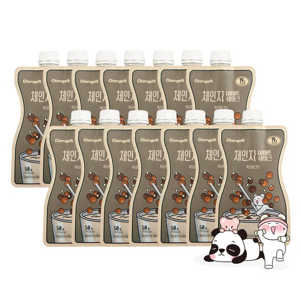 [Change Fit] Diet Shake Brown Sugar Milk Tea 50g x 14 Packs