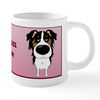CafePress Blkaussiemommug 20 oz Ceramic Coffee Mega Mug