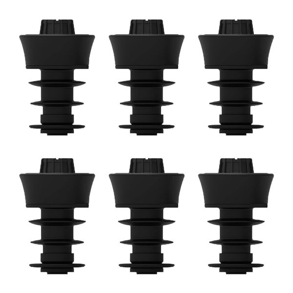 Coravin Pivot Silicone Stoppers | Compatible with Pivot Wine Preservation System | Preserves Wine for up to 4 Weeks - 6 Pack