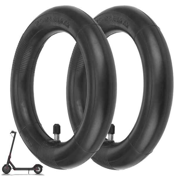 VOLOHAS 2 Pcs 8.5 Inch Thickened Inner Tube 8 1/2×2 Wear-Resistant Inner Tires for XIAOMI MI 3/M365/Pro/Pro 2/1S Essential Electric Scooter Front Rear Tire Spare Wheels for Soflow so3/so4 pro gen 2