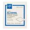 Medline 70% Alcohol Prep Pads Large 100 Pack