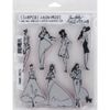 Stampers Anonymous Tim Holtz Cling Stamps 7"X8.5", Runway