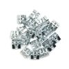 A ABSOPRO 20pcs Universal Car Console Dash Trim Metal Retainer Clips Rivets Item Replacement