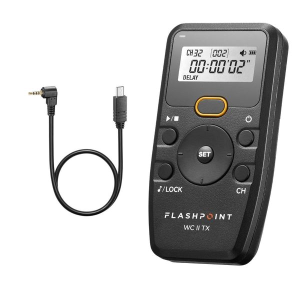 Flashpoint Wave Commander II Remote Transmitter w/Cable for Sony Multi-Terminal