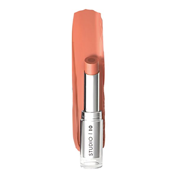 Studio 10 Wake Up & Glow Blush Stick - Long Lasting Lip & Cheek Tint for Lightweight Blush Colour - Cream Blusher for Mature Skin - with Hydrating Hyaluronic Acid Core (Shade - Tearose)