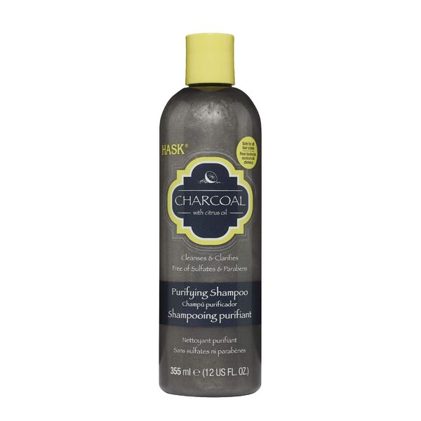 HASK Charcoal Purifying Shampoo for All Hair Types 355 ml