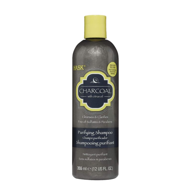 HASK Charcoal Purifying Shampoo for All Hair Types 355 ml